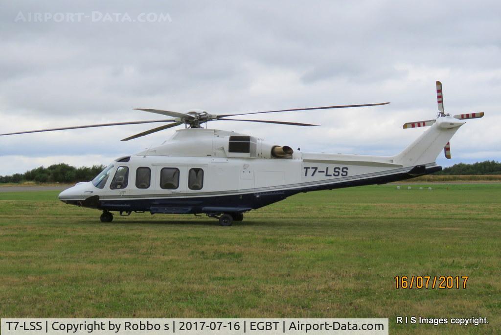 T7-LSS, 2012 AgustaWestland AW-139 C/N 41265, T7-LSS seen at Turweston Airfield.