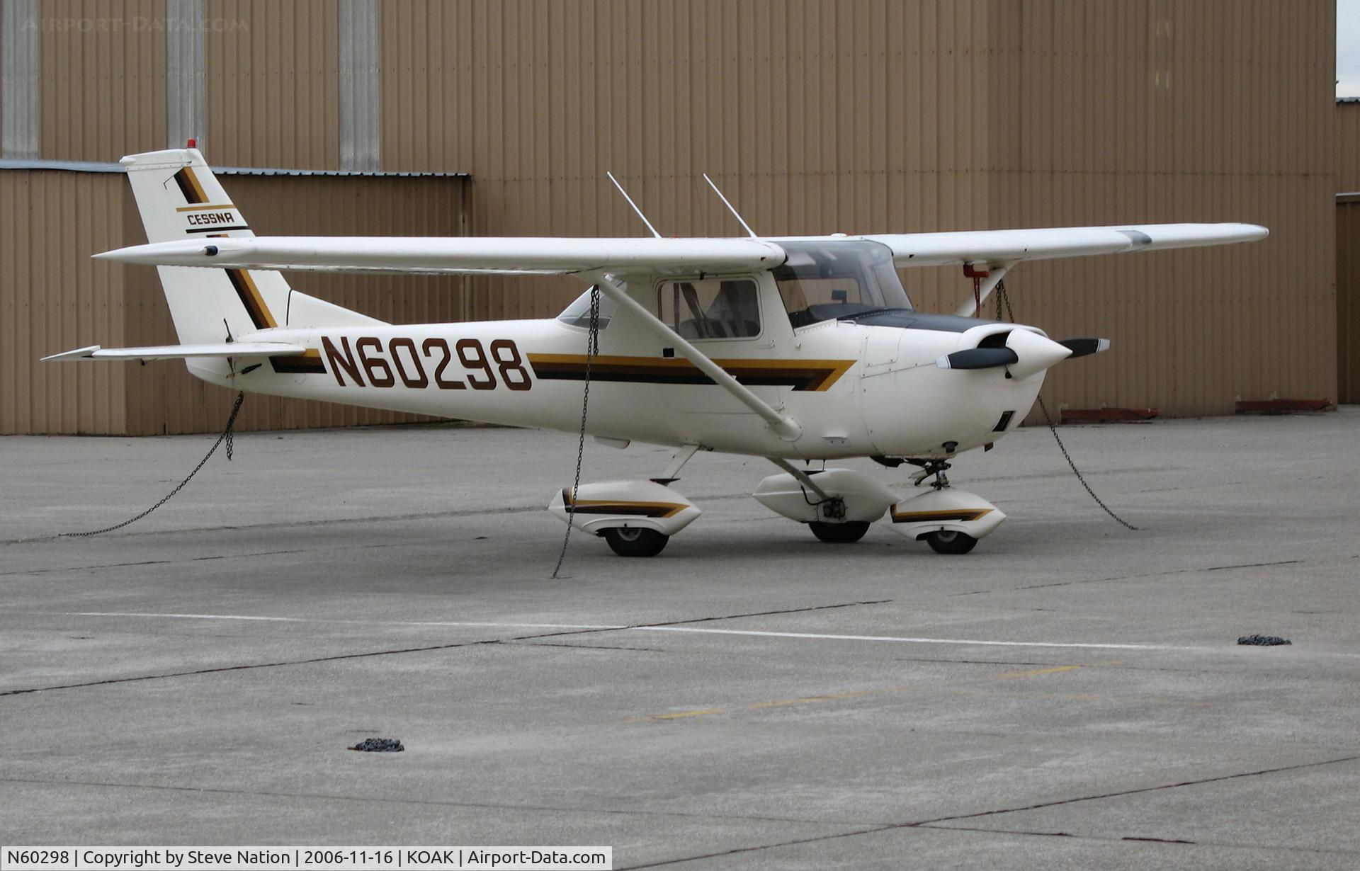 N60298, 1969 Cessna 150J C/N 15070208, Locally-based 1969 Cessna 150J @ Oakland International Airport, CA North Field (De-registered 2007-12-07)