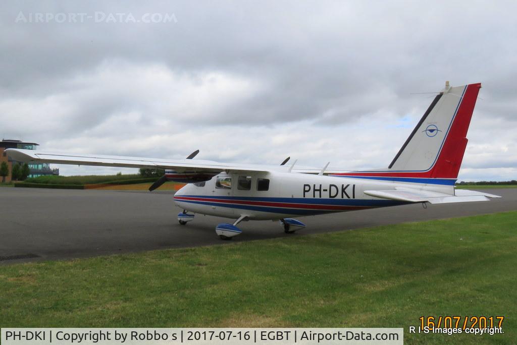 PH-DKI, 1983 Partenavia P-68C C/N 297, PH-DKI seen at Turweston Airfield.