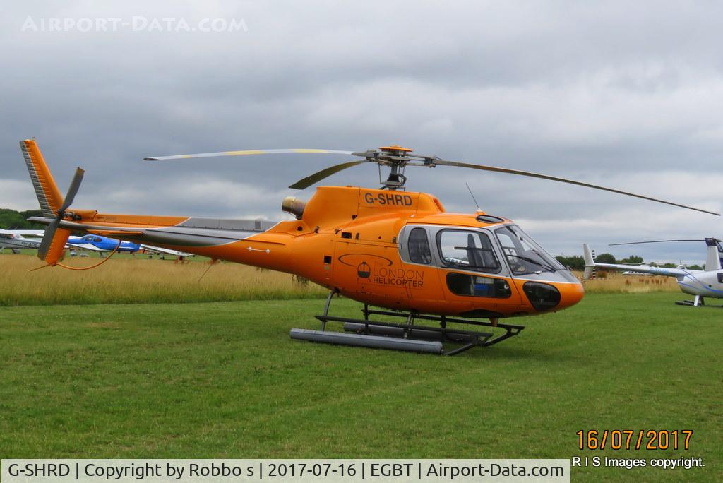 G-SHRD, 2009 Eurocopter AS-350B-2 Ecureuil Ecureuil C/N 4712, G-SHRD seen at Turweston Airfield.