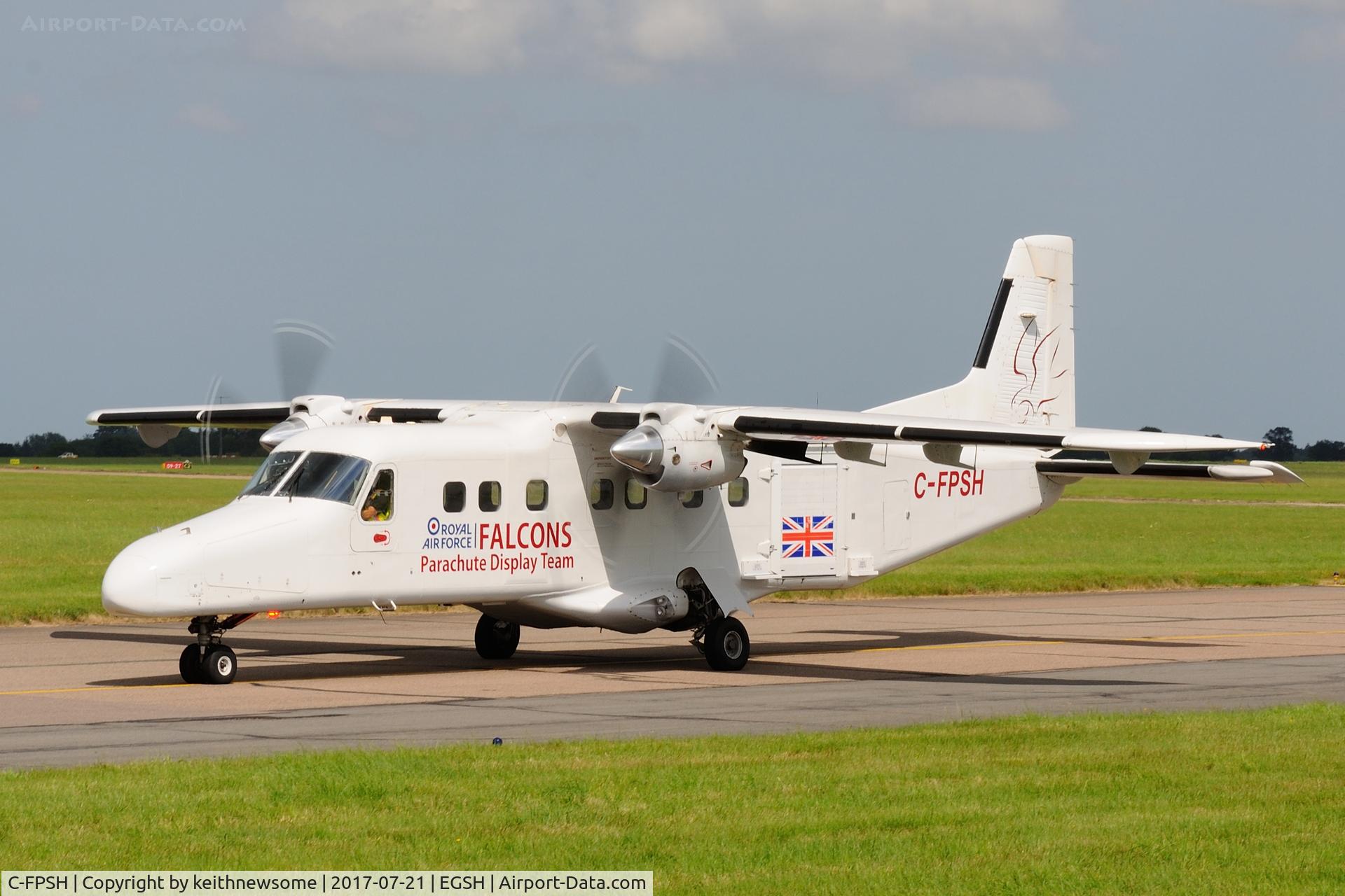 C-FPSH, 1986 Dornier 228-202 C/N 8071, The Falcons return.