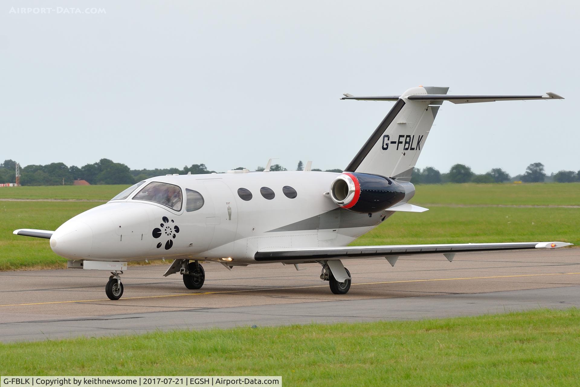 G-FBLK, 2007 Cessna 510 Citation Mustang Citation Mustang C/N 510-0027, Return Visitor.