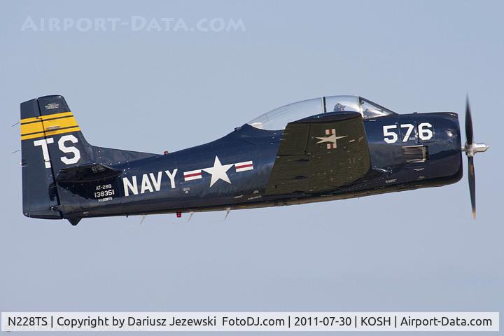 N228TS, 1954 North American T-28D Trojan C/N 200-422, North American NA-200 Trojan CN 200-422, NX228TS