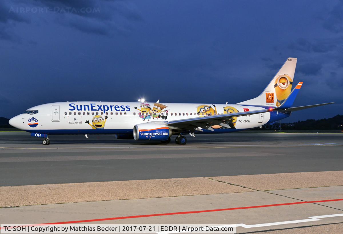 TC-SOH, 2017 Boeing 737-8HC C/N 61193, TC-SOH
