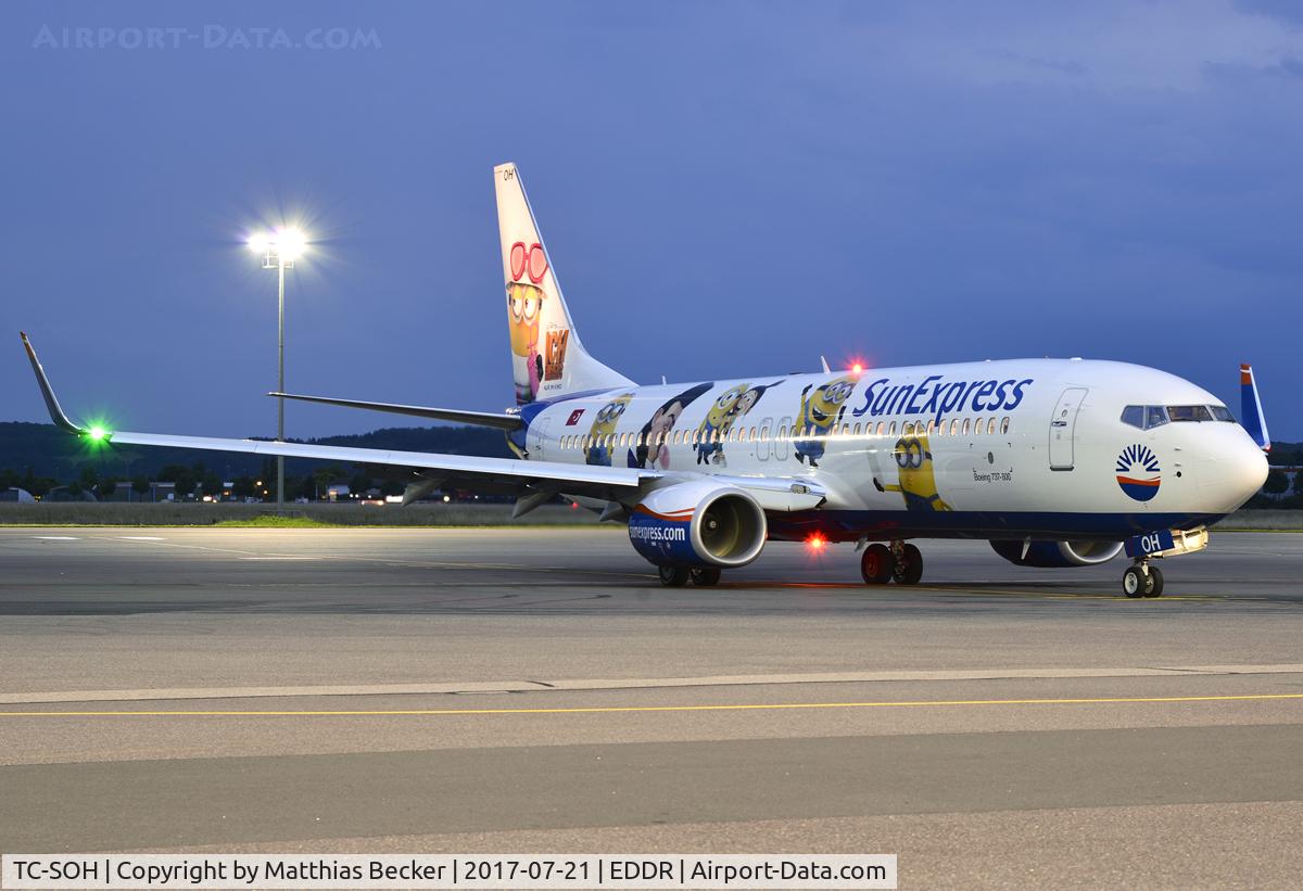 TC-SOH, 2017 Boeing 737-8HC C/N 61193, TC-SOH