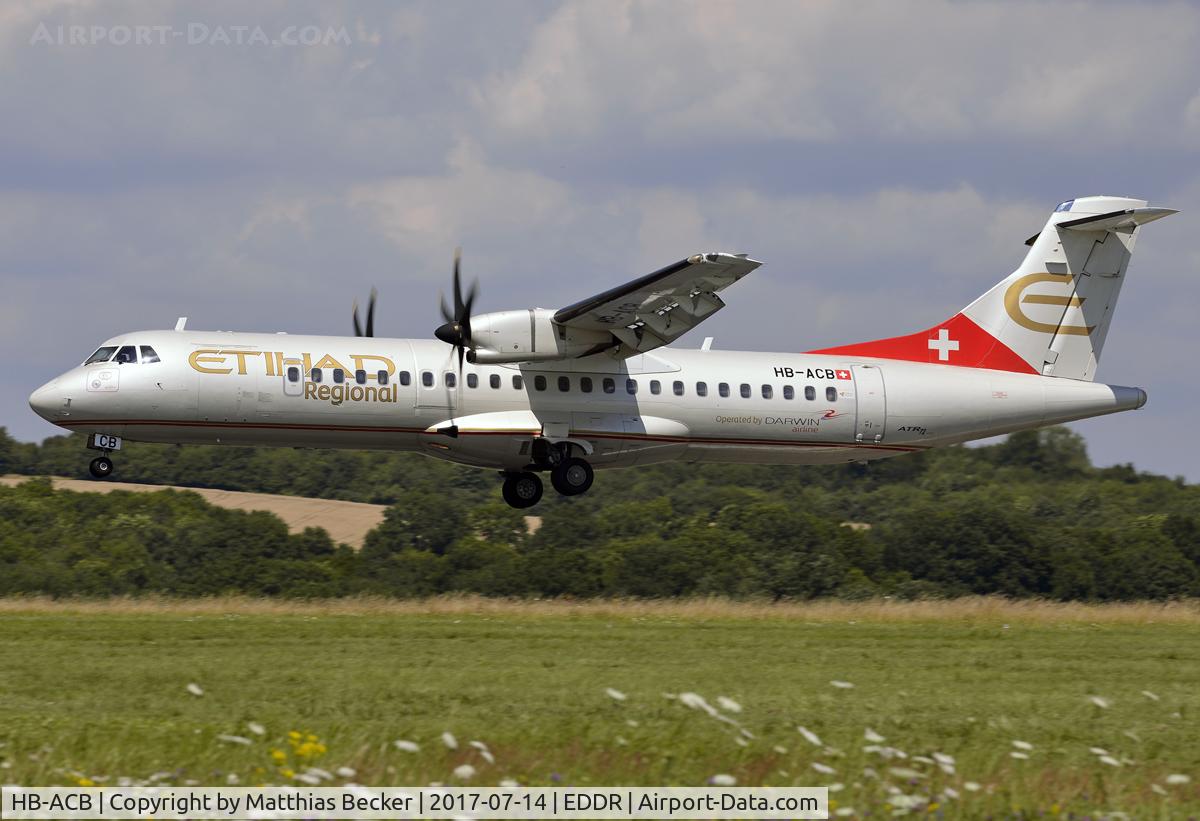 HB-ACB, 2001 ATR 72-212A (500) C/N 662, HB-ACB