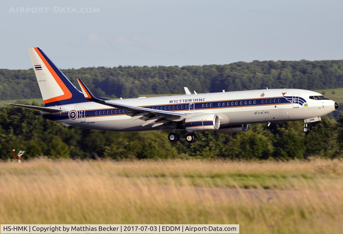 HS-HMK, 2015 Boeing 737-8Z6 C/N 62445, HS-HMK