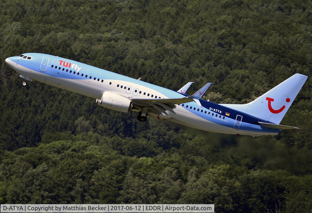 D-ATYA, 2013 Boeing 737-8K5 C/N 37256, D-ATYA