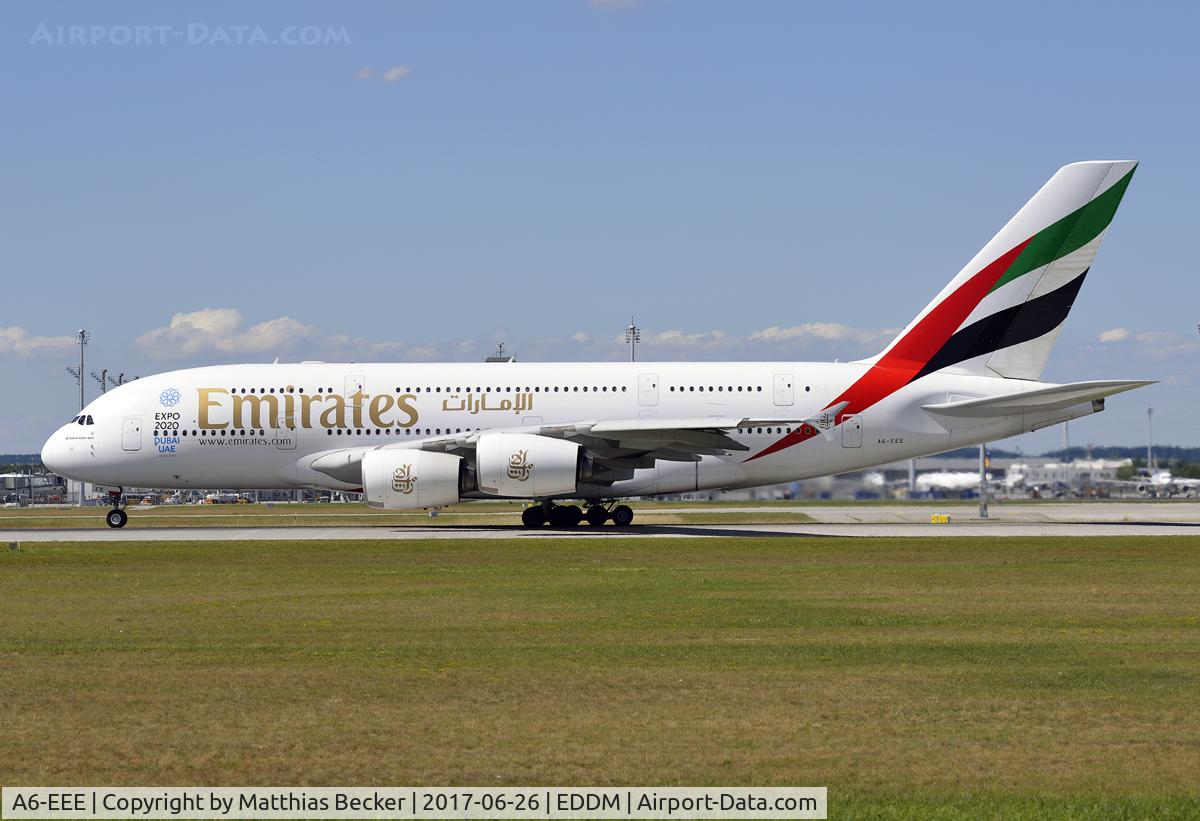A6-EEE, 2012 Airbus A380-861 C/N 112, A6-EEE