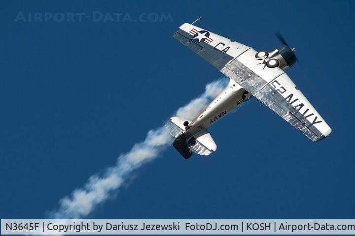 N3645F, 1943 North American SNJ-5 Texan Texan C/N 43779, North American SNJ-5 Texan CN 43779, N3645F