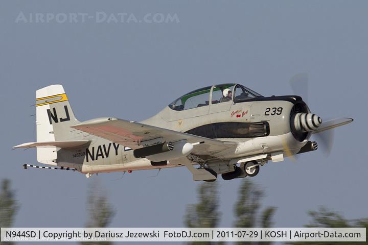N944SD, 1954 North American T-28C Trojan Trojan C/N 226-108, North American T-28C Trojan CN 140531, N944SD
