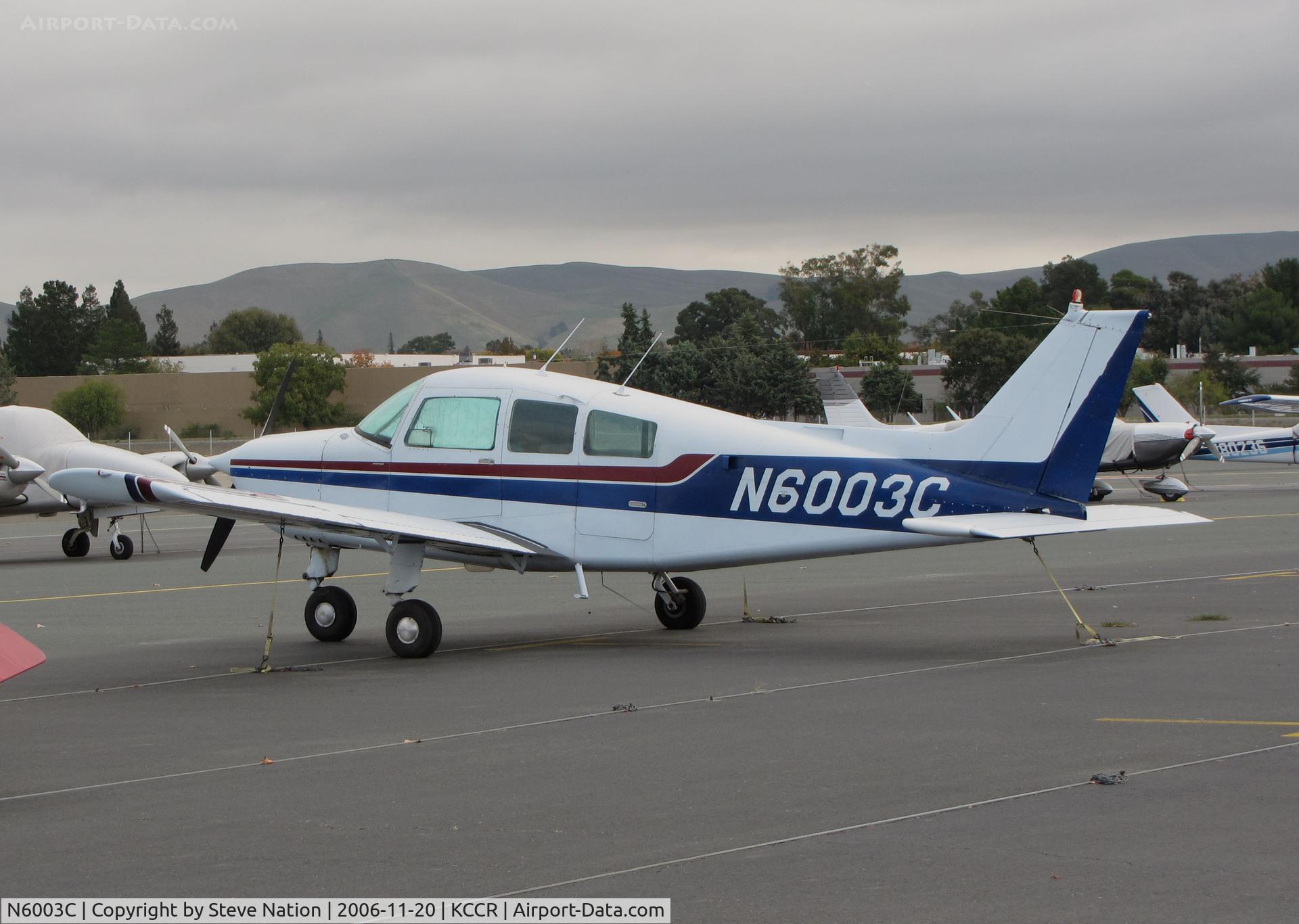 N6003C, 1979 Beech C23 Sundowner 180 C/N M-2113, Locally-based 1979 Beech 23 Musketeer@ Buchanan Field, Concord, CA