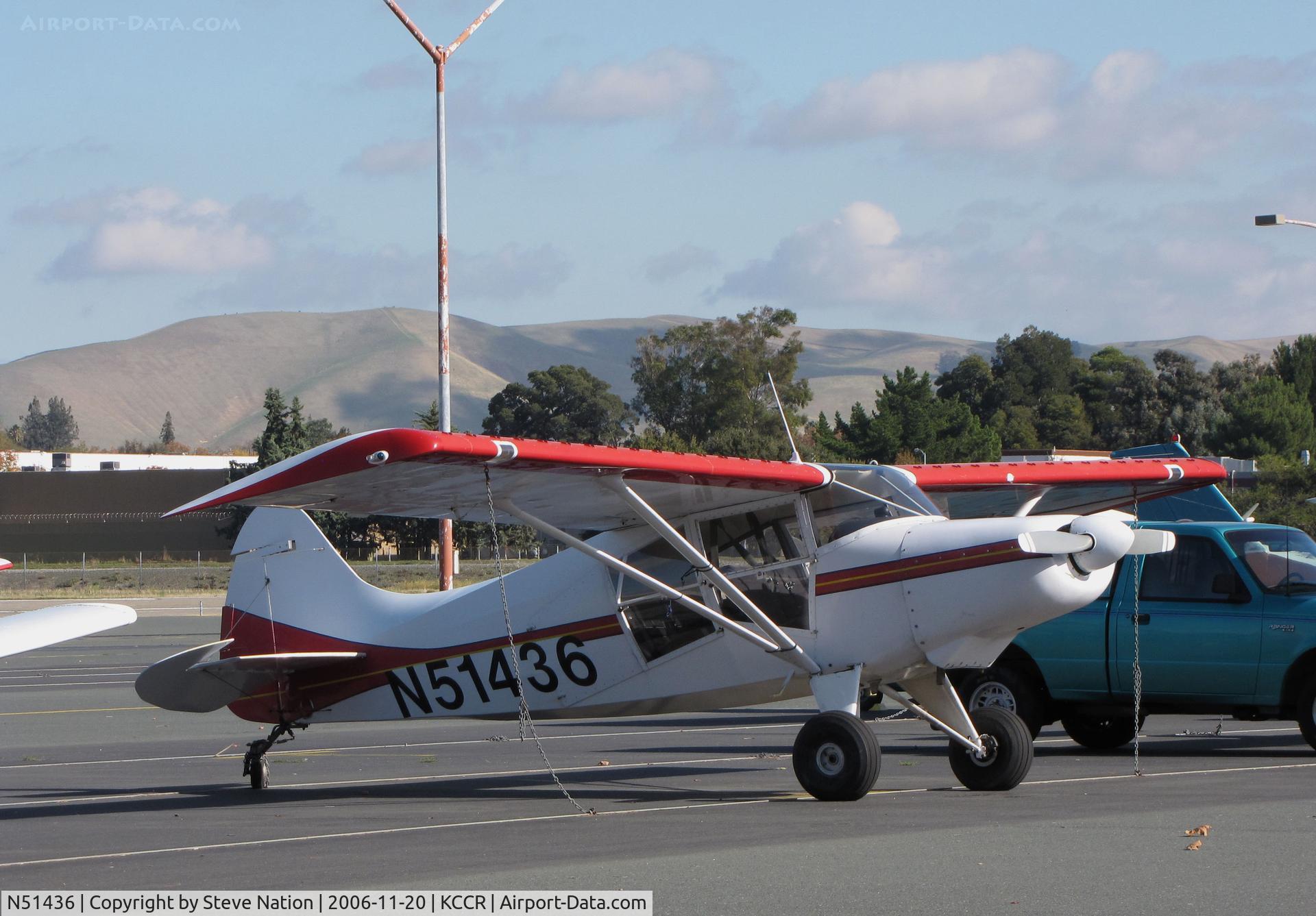 N51436, 1973 Maule M-4-210C Rocket C/N 1101C, Pipeline patrol 1973 Maule M-4-210C @ Buchanan Field, Concord, CA