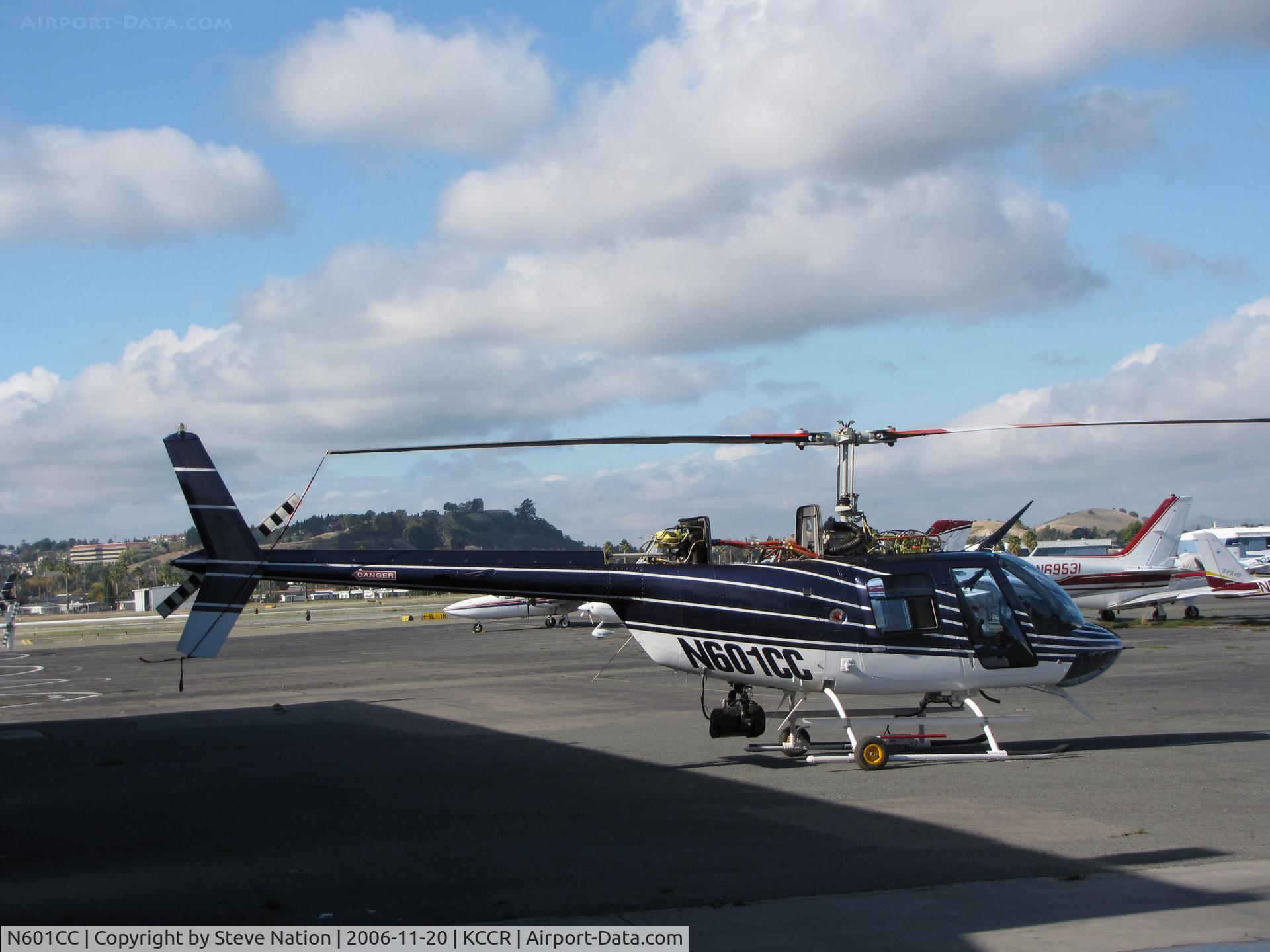 N601CC, Bell 206B JetRanger III C/N 4565, Contra Costa County SHERIFF 2002 Bell 206B @ Buchanan Field, Concord, CA home base