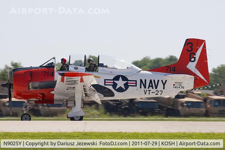 N9025Y, 1956 North American T-28C Trojan C/N 226-152, North American T-28C Trojan CN 140475, N9025Y