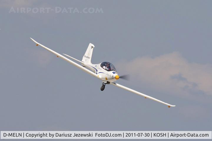 D-MELN, PC-Aero Elektra One C/N 01, PC-Aero Elektra One CN 01 - Electric powered composite aircraft, D-MELN