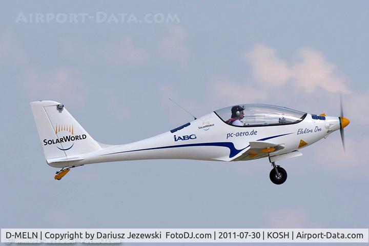 D-MELN, PC-Aero Elektra One C/N 01, PC-Aero Elektra One CN 01 - Electric powered composite aircraft, D-MELN