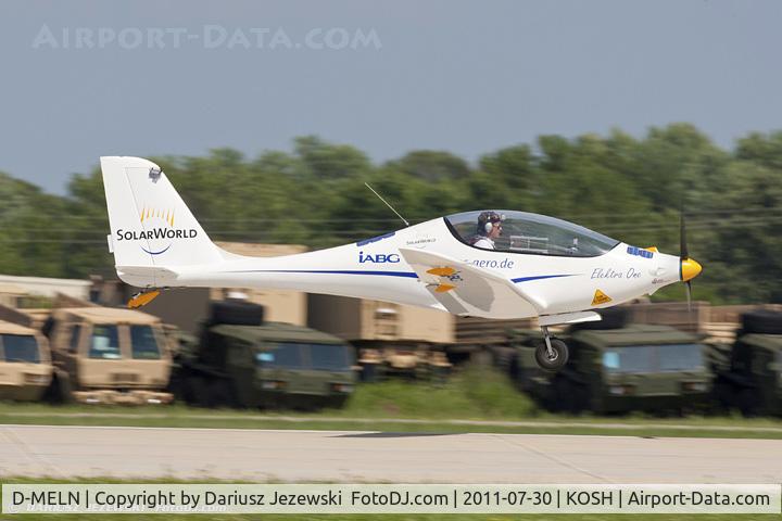 D-MELN, PC-Aero Elektra One C/N 01, PC-Aero Elektra One CN 01 - Electric powered composite aircraft, D-MELN