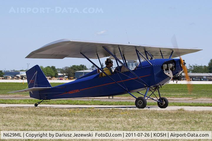 N629ML, Pietenpol Air Camper C/N 001, Paxton Pietenpol CN 1, N629ML