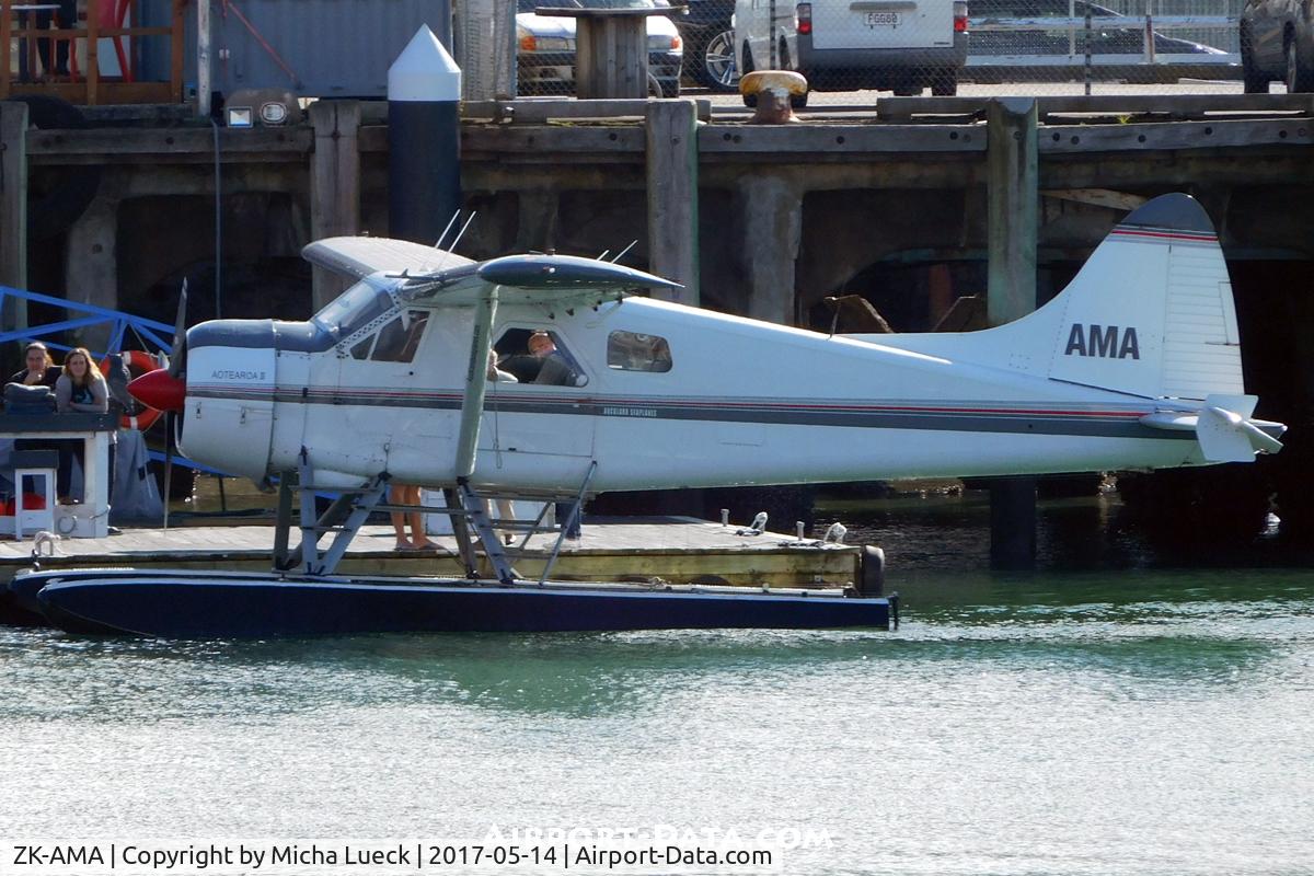 ZK-AMA, 1963 De Havilland Canada DHC-2 Beaver Mk.1 C/N 1477, In the Viaduct Harbour, Auckland