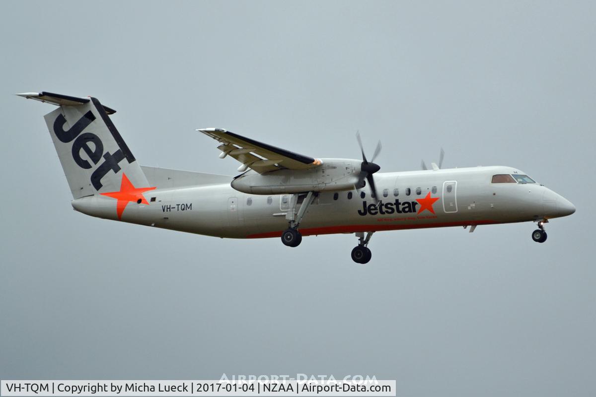 VH-TQM, 2004 De Havilland Canada DHC-8-315Q Dash 8 C/N 604, At Auckland