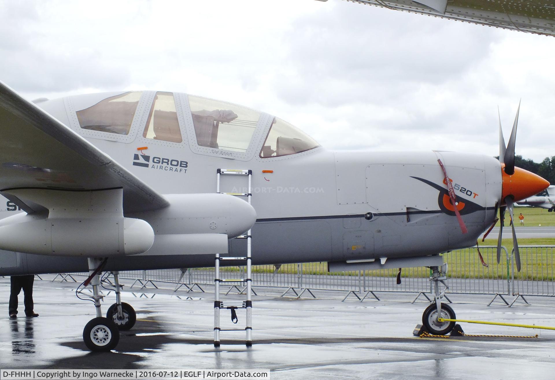 D-FHHH, Grob G-520T Egrett II C/N 10200, Grob G.520T Egrett II at Farnborough International 2016