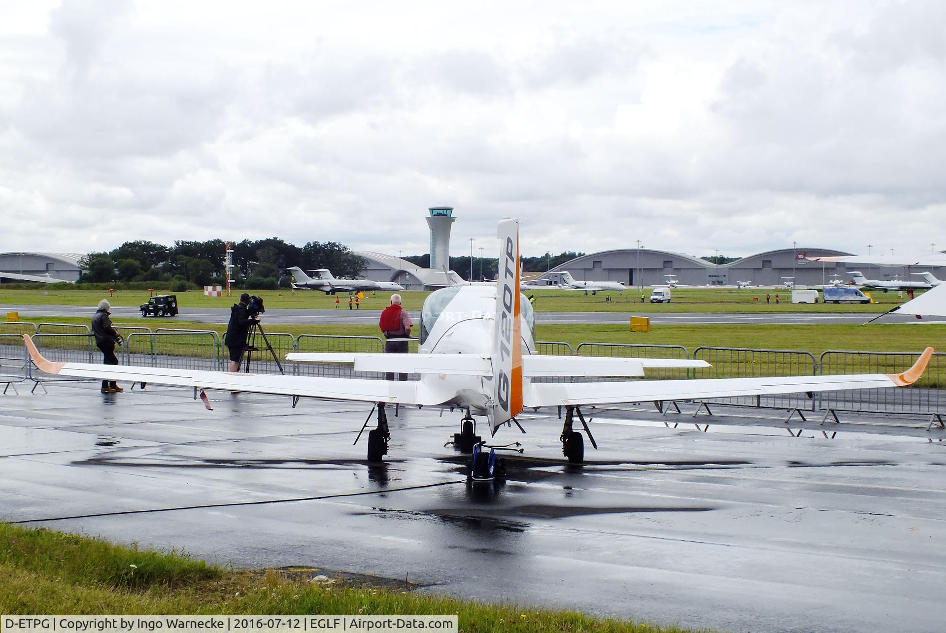 D-ETPG, Grob G-120TP C/N 8562, Grob G.120TP at Farnborough International 2016