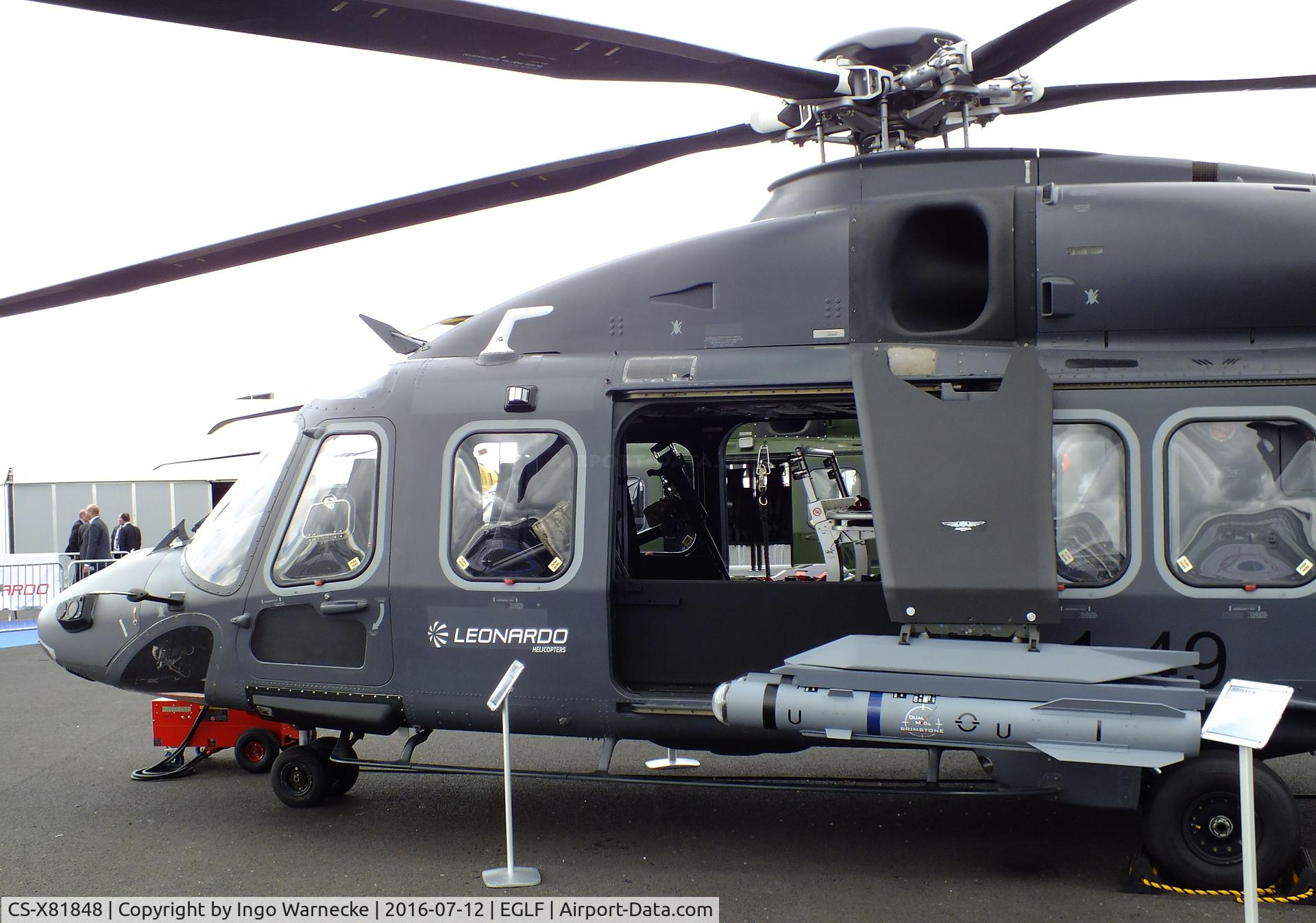 CS-X81848, 2014 AgustaWestland AW-149 C/N 49006, AgustaWestland AW149 at Farnborough International 2016