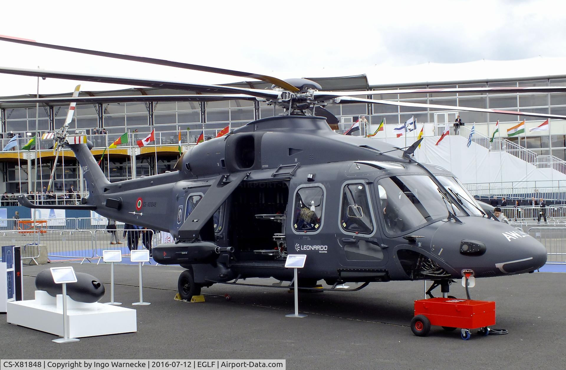 CS-X81848, 2014 AgustaWestland AW-149 C/N 49006, AgustaWestland AW149 at Farnborough International 2016