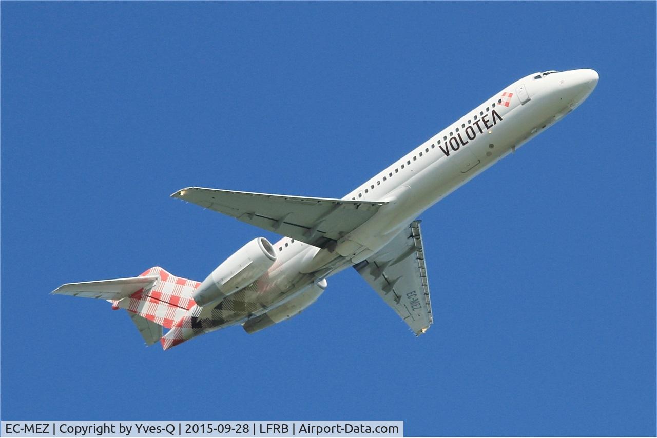 EC-MEZ, 2000 Boeing 717-2CM C/N 55059, Boeing 717-2CM, Take off rwy 07R, Brest-Bretagne Airport (LFRB-BES)