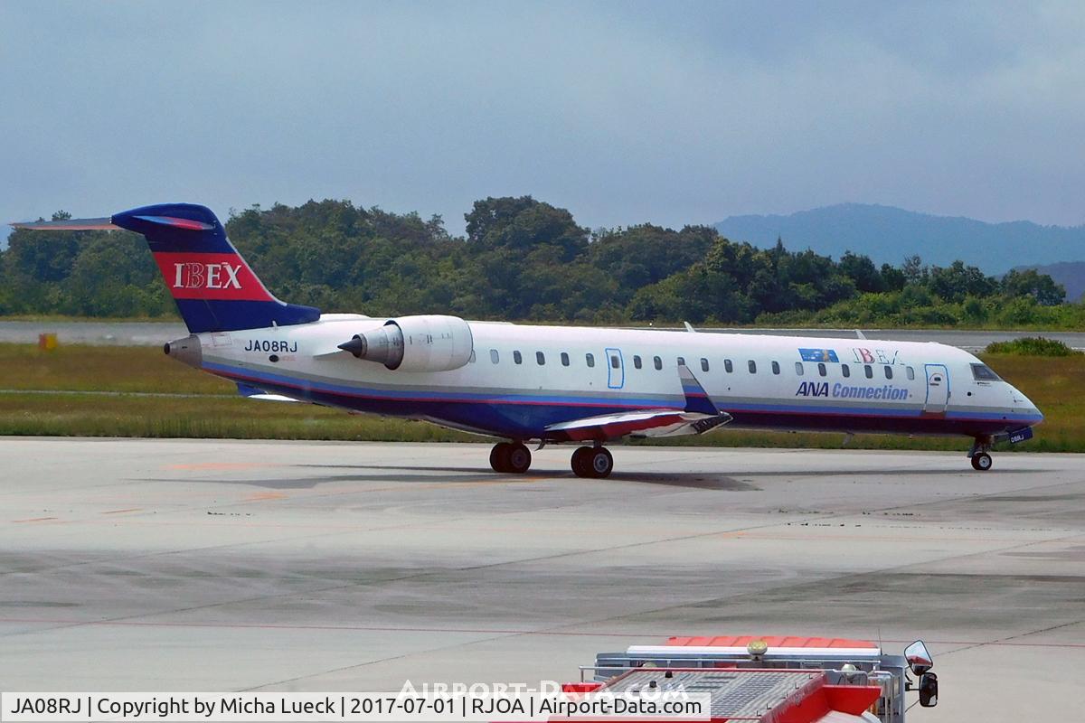 JA08RJ, 2012 Bombardier CRJ-702ER NG (CL-600-2C10) C/N 10333, At Hiroshima