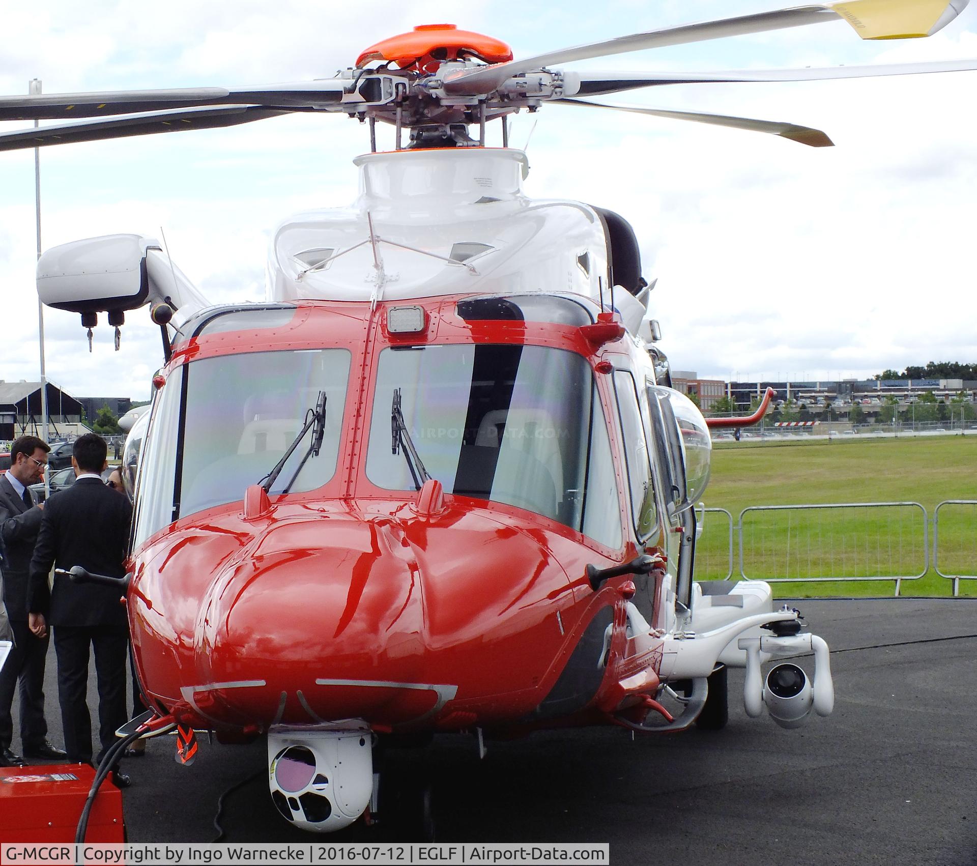 G-MCGR, 2014 AgustaWestland AW189 C/N 92004, AgustaWestland AW189 at Farnborough International 2016