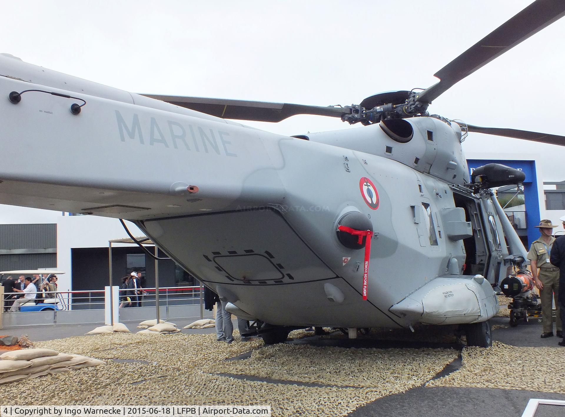 4, 2010 NHI NH-90 NFH Caiman C/N 1075, NHI NH90 NFH Caiman of the Aeronavale at the Aerosalon 2015, Paris