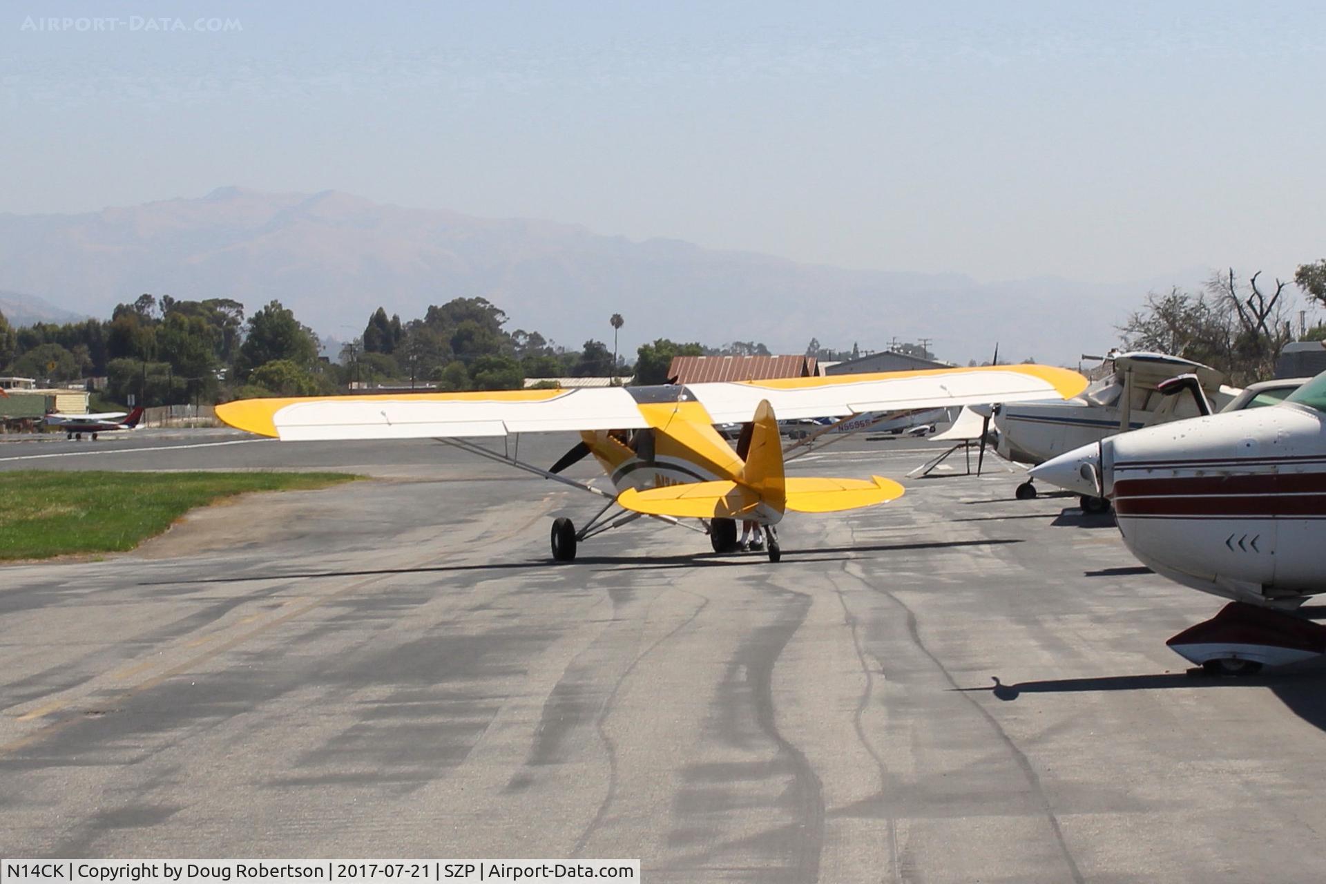 N14CK, 2017 Cub Crafters CCK-1865 Carbon Cub C/N CCK-1865-0077, 2017 BLUE OAK LLC CUBCRAFTERS CCK-1865 CARBON CUB EX, unknown engine, EAB, preparations for flight