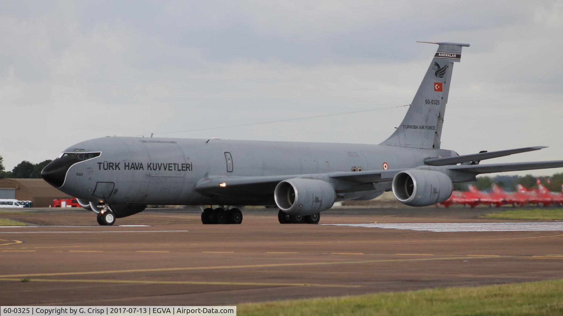 60-0325, 1960 Boeing KC-135R Stratotanker C/N 18100, RAF Fairford, UK