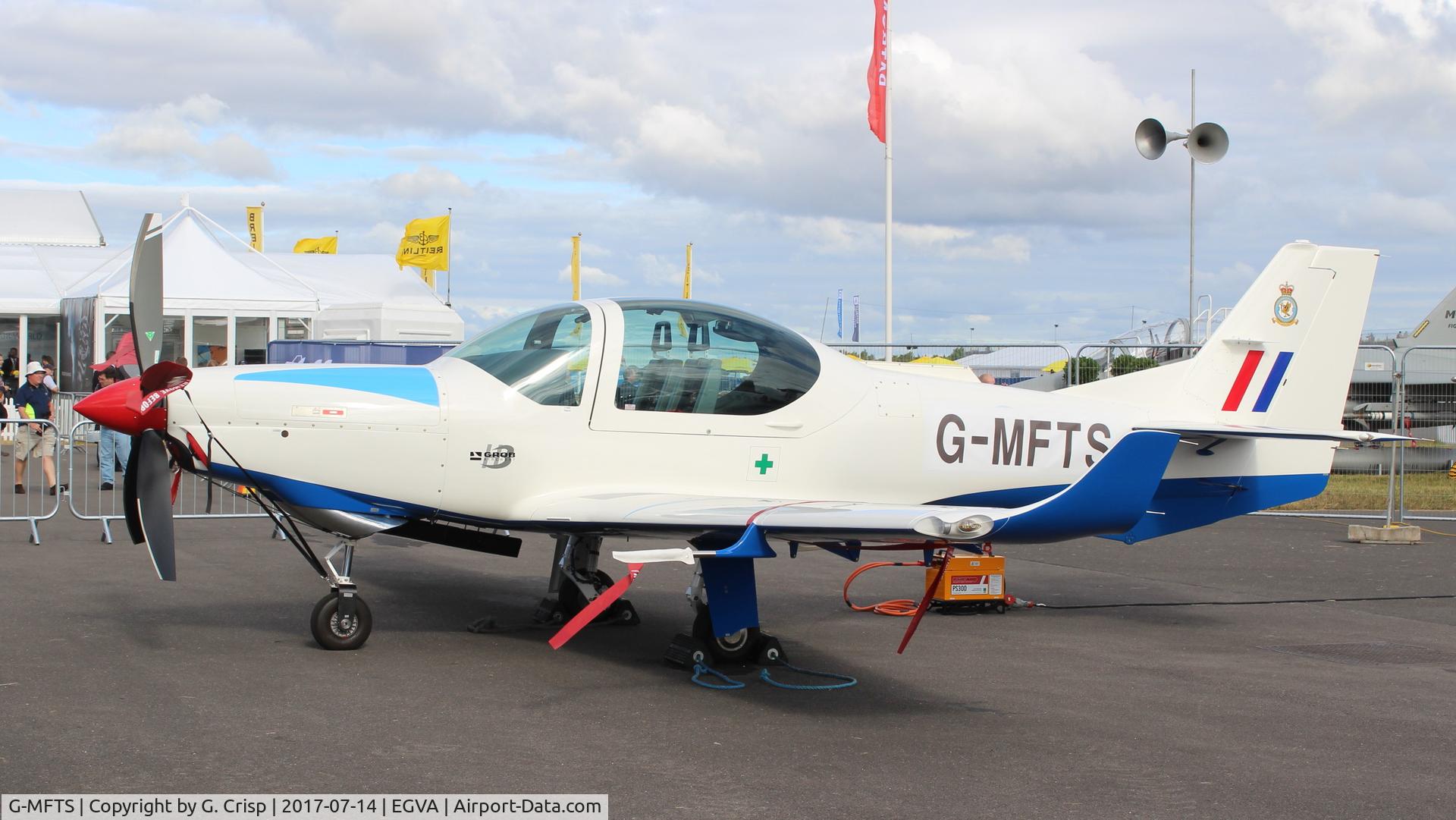 G-MFTS, 2016 Grob G-120TP-A Prefect T.1 C/N 11099, RIAT RAF Fairford, UK