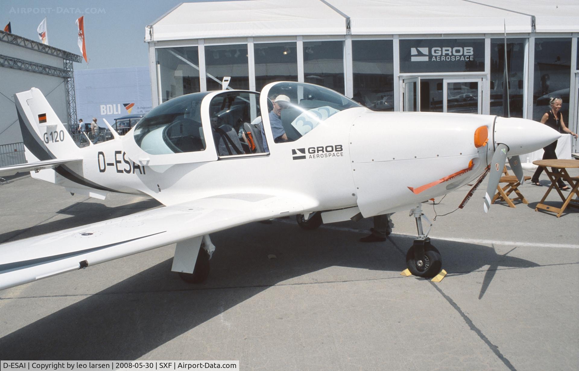 D-ESAI, Grob G-120A C/N 85025, Berlin Air Show 30.5.2008