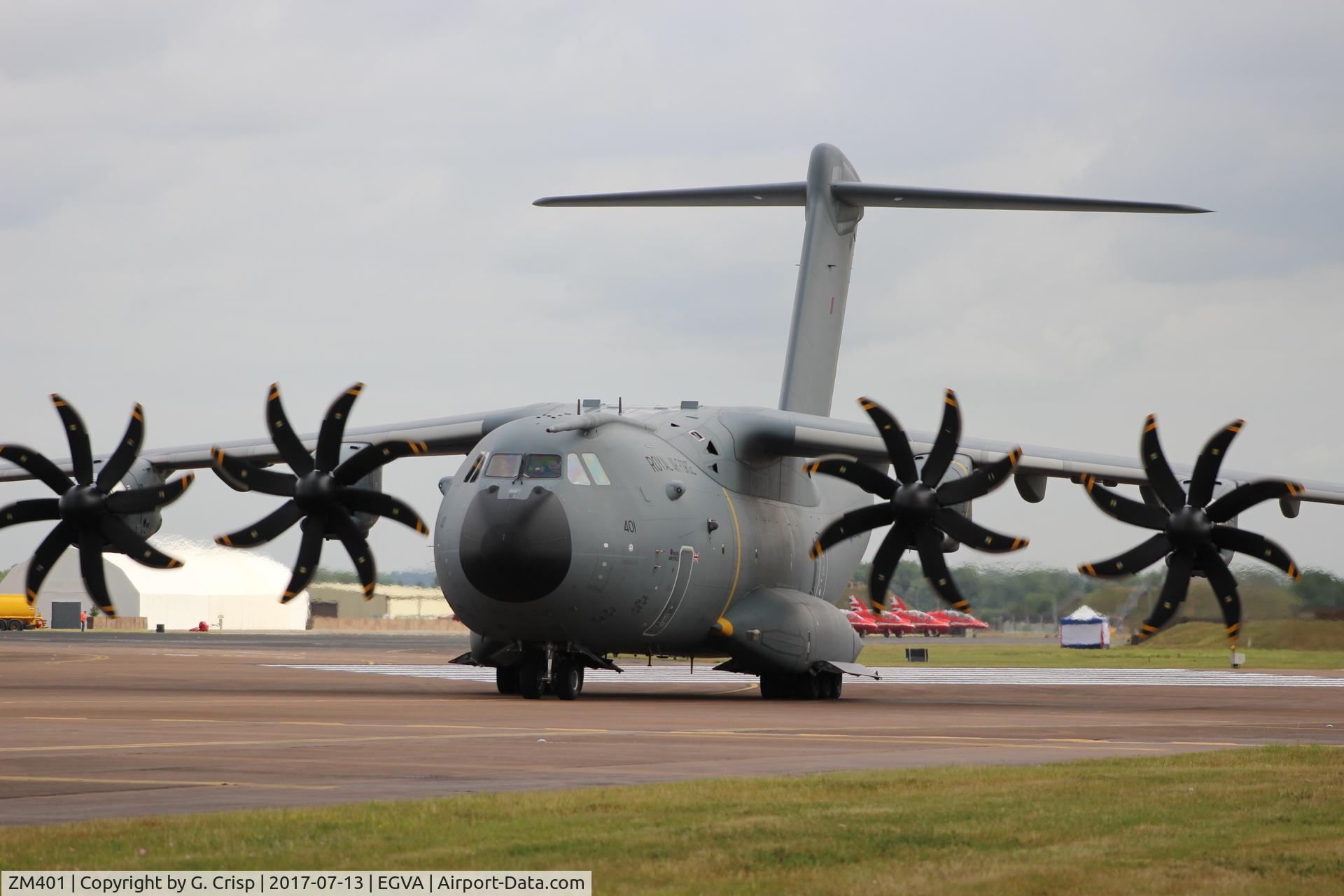 ZM401, 2014 Airbus A400M-180 Atlas C.1 C/N 016, RAF Fairford, UK