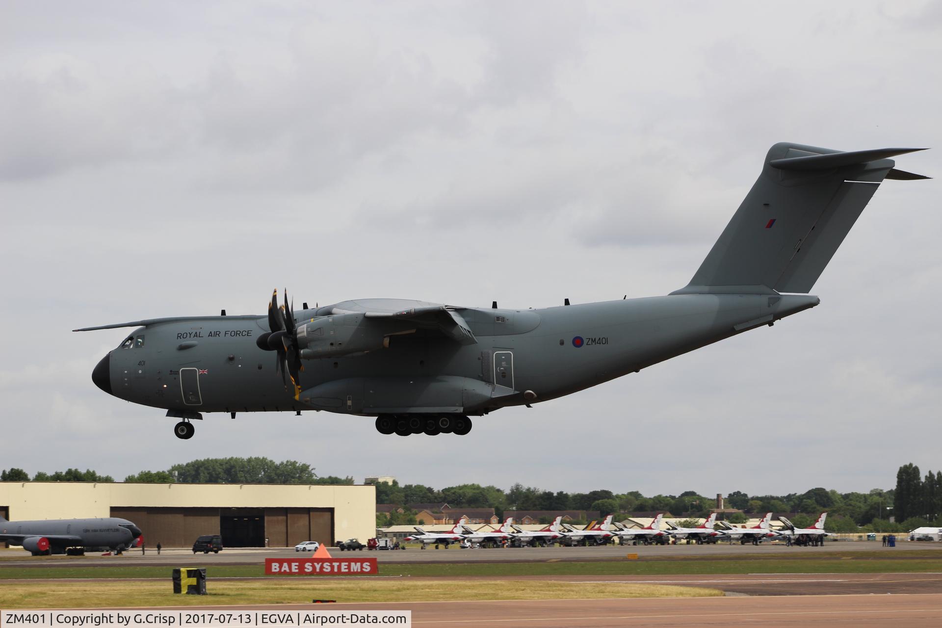 ZM401, 2014 Airbus A400M-180 Atlas C.1 C/N 016, RAF Fairford, UK