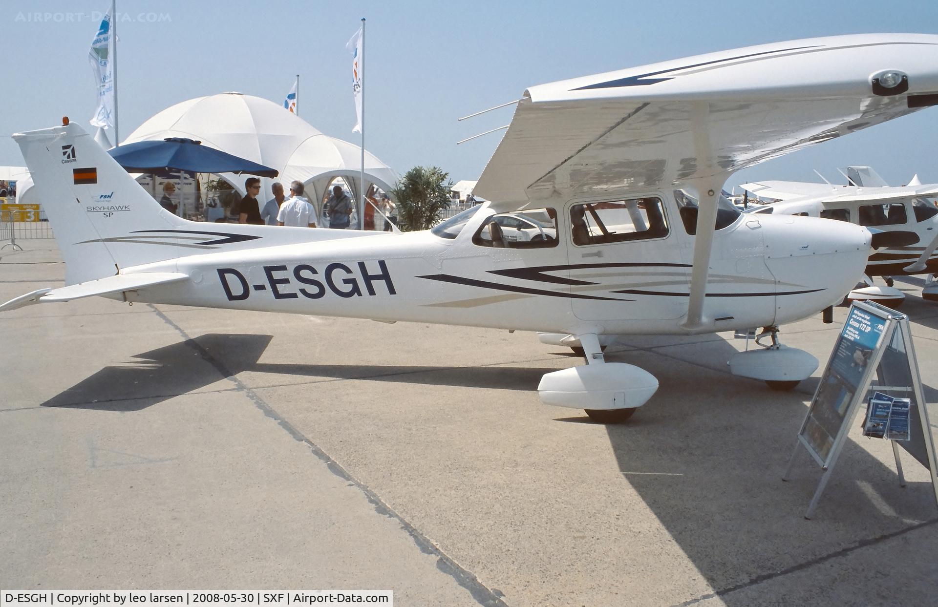 D-ESGH, Cessna 172SP Skyhawk C/N 172S10523, Berlin Air Show 30.5.2008