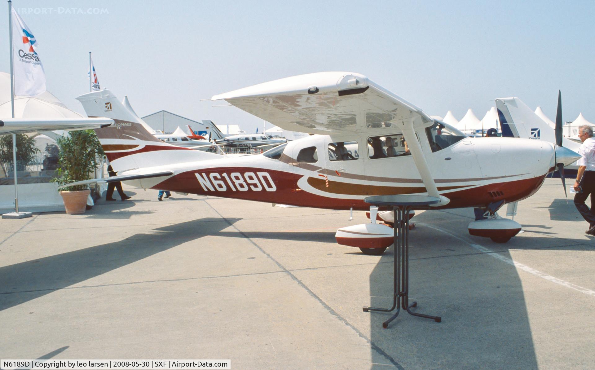 N6189D, 2008 Cessna T206H Turbo Stationair C/N T20608822, Berlin Air Show 30.5.2008