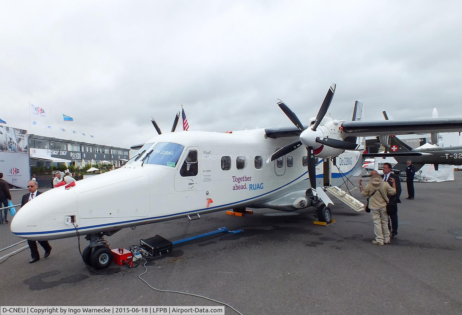 D-CNEU, 1992 Dornier 228-212 C/N 8206, Dornier Do 228-212 NG at the Aerosalon 2015, Paris
