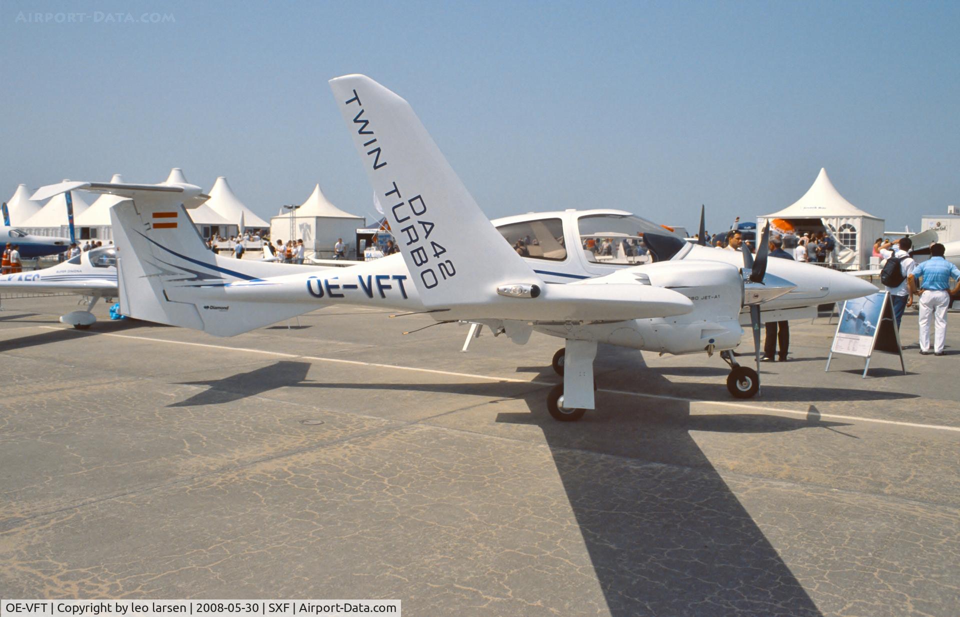 OE-VFT, Diamond DA-42 NG Turbo Twin Star C/N 42.379, Berlin Air Show 30.5.2008