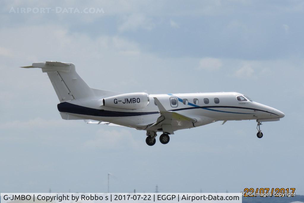 G-JMBO, 2016 Embraer EMB-505 Phenom 300 C/N 50500366, G-JMBO EMB 505 Phenom 300 seen at it`s Liverpool John Lennon Airport base.