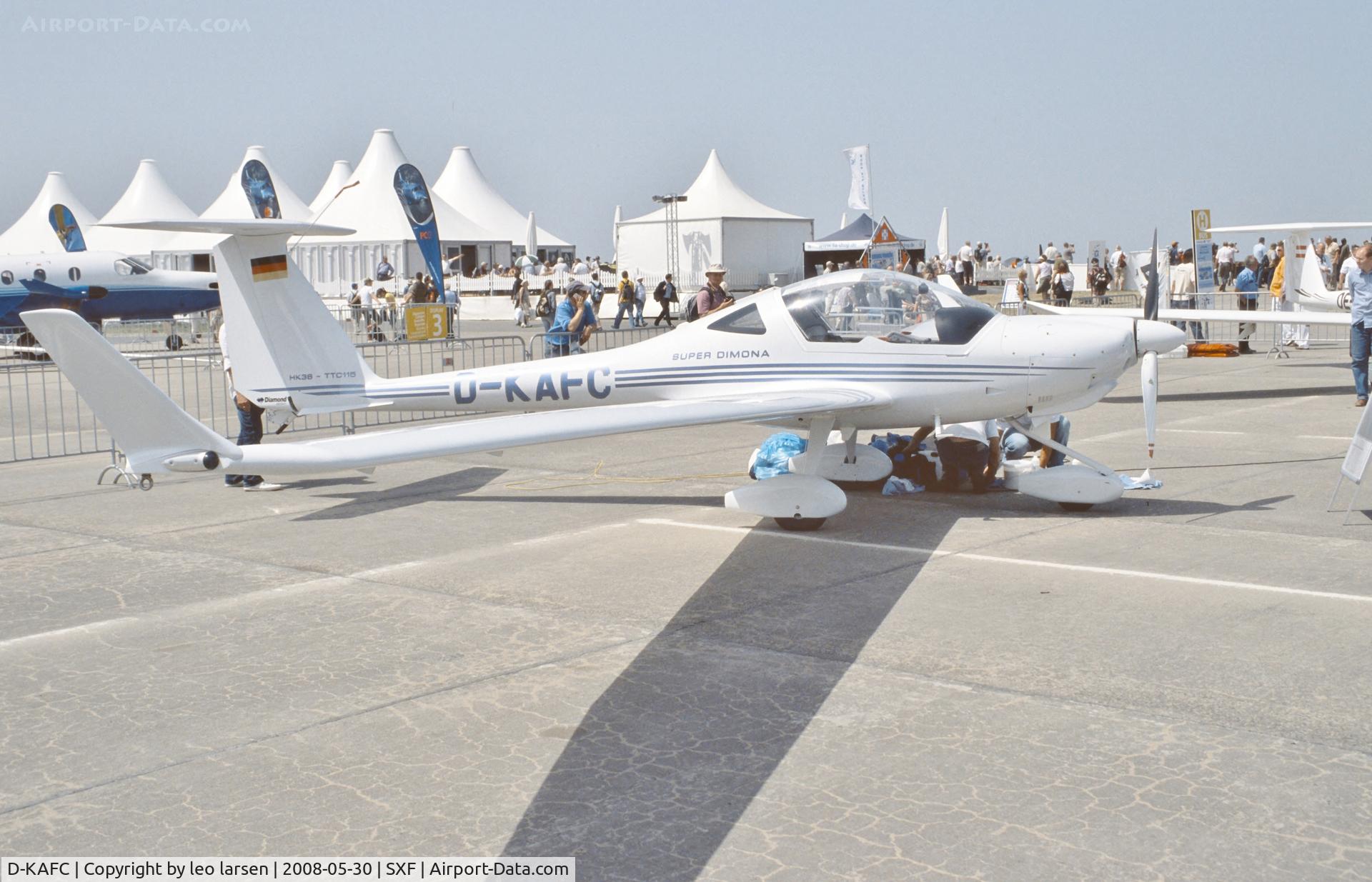 D-KAFC, Diamond HK-36 TTC Super Dimona C/N 36805, Berlin Air Show 30.5.2008