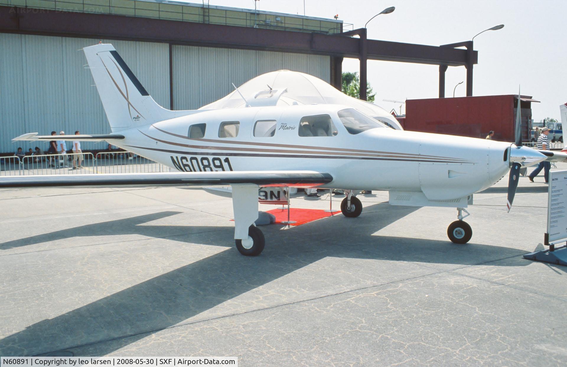 N60891, 2008 Piper PA-46R-350T Malibu Matrix C/N 4692021, Berlin Air Show 30.5.2008
