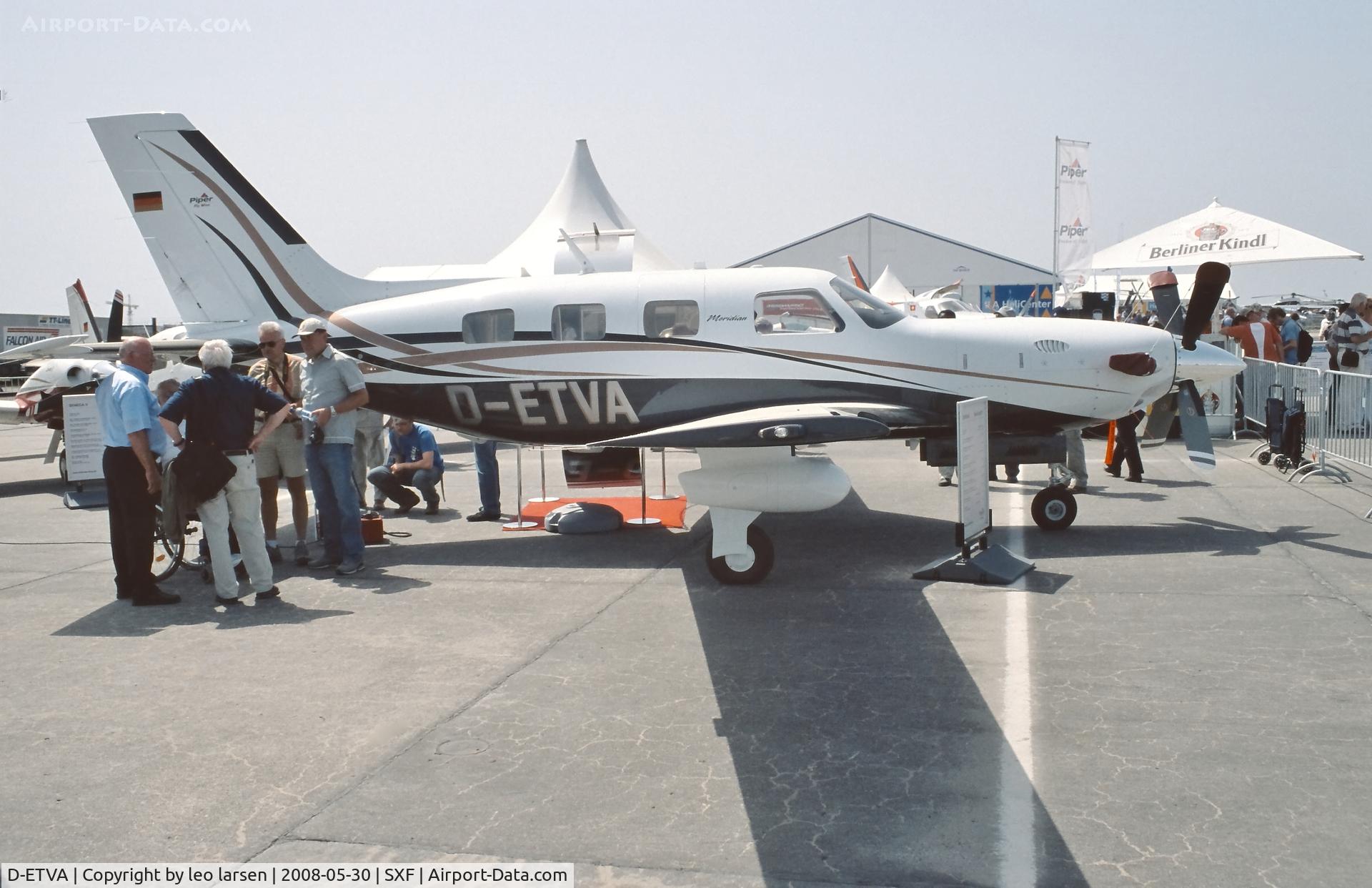 D-ETVA, Piper PA-46-500TP Malibu Meridian C/N 4697347, Berlin Air Show 30.5.2008