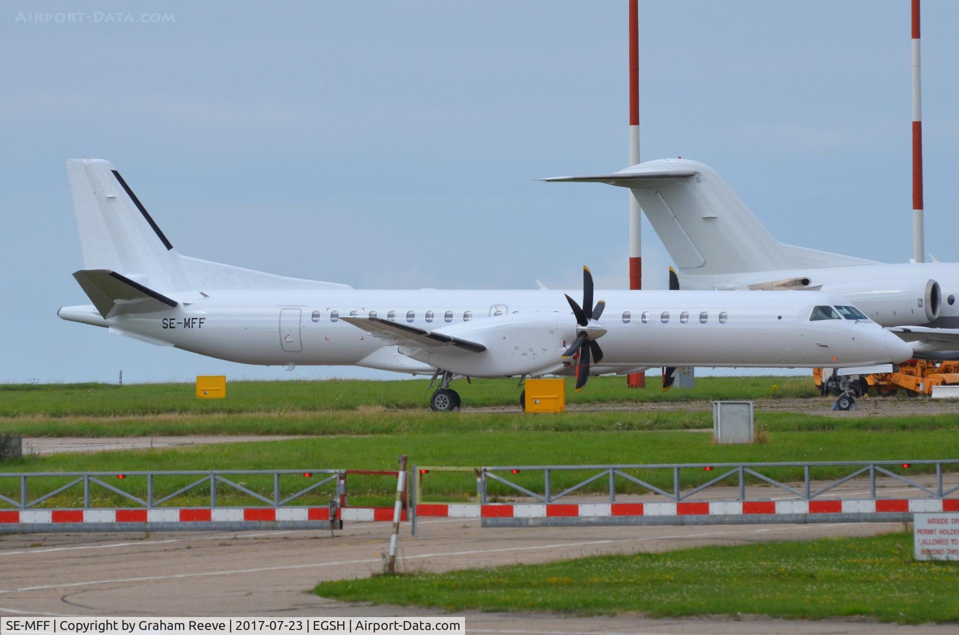 SE-MFF, 1996 Saab 2000 C/N 2000-038, Just out of spray.