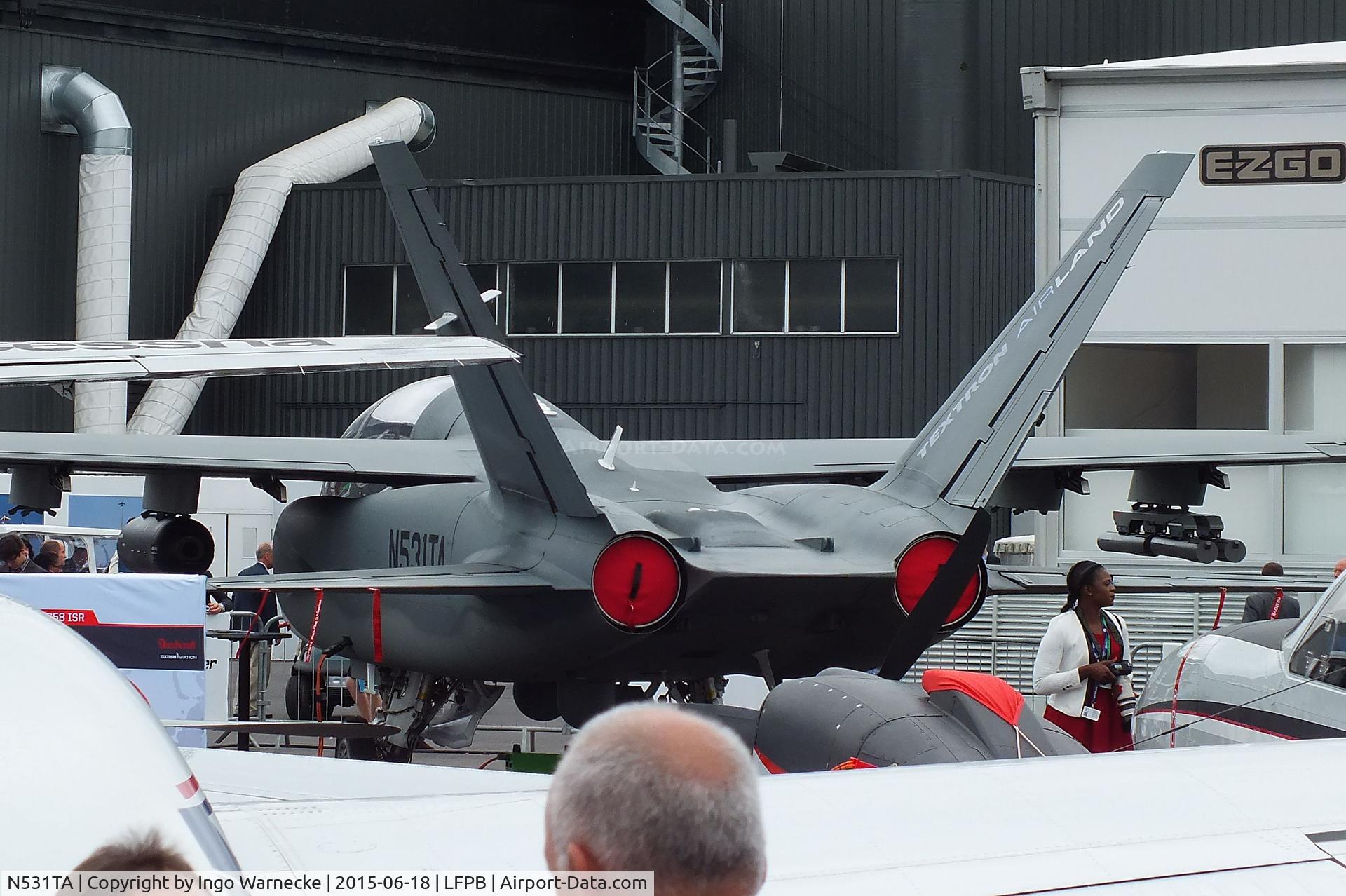 N531TA, 2013 Cessna E530 Scorpion C/N 721001, Textron AirLand E530 Scorpion at the Aerosalon 2015, Paris