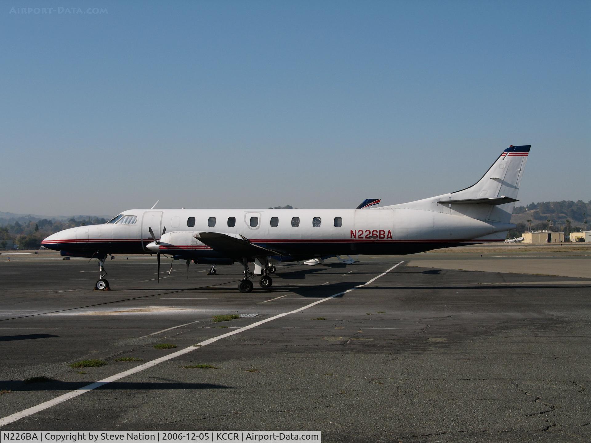 N226BA, 1979 Swearingen SA-226TC Metro II C/N TC-321, Locally-based 1979 Swearingen SA226TC @ Buchanan Field, Concord, CA (reregistered N226KL 2014-09-25 to CBG LLC, Wilsonville, OR)